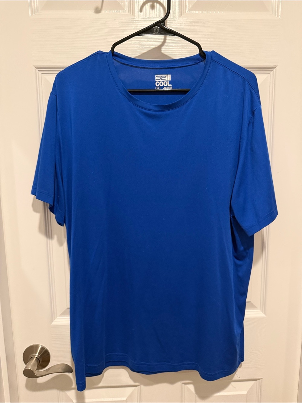 32 Degrees Men’s Royal Blue Performance Crew Neck Tee